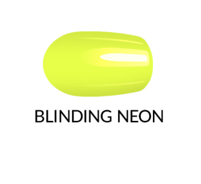 код 603165 Лак Для Ногтей GEL FINISH - BLINDING NEON