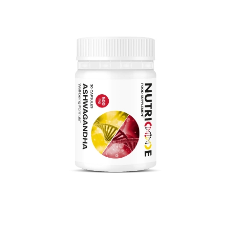 Code 801108 NUTRICODE ASHWAGANDHA 500 MG 17G