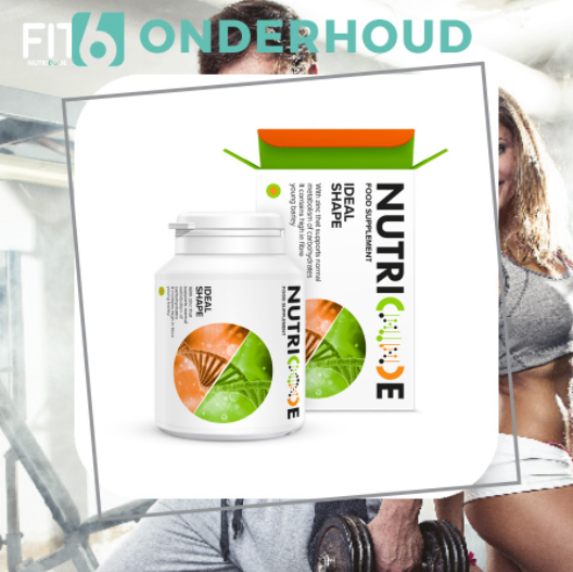 Code 980005.45 NUTRICODE FIT 6 STAP ONDERHOUDSFASE IDEAL SHAPE + FLYER