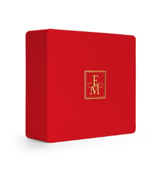 Gift box Red (249 x 225 x 70 mm)